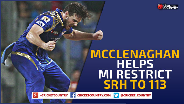 Mitchell McClenaghan was in top form today © IANS