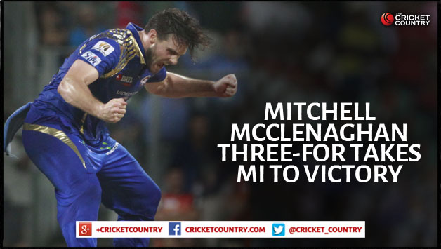 Mitchell McClenaghan took important wickets at crucial times © IANS