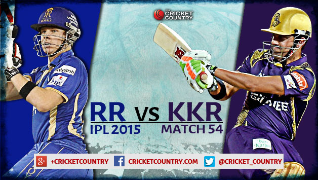 Both KKR and RR look to seal a spot with a win in IPL 2015 Playoff © IANS