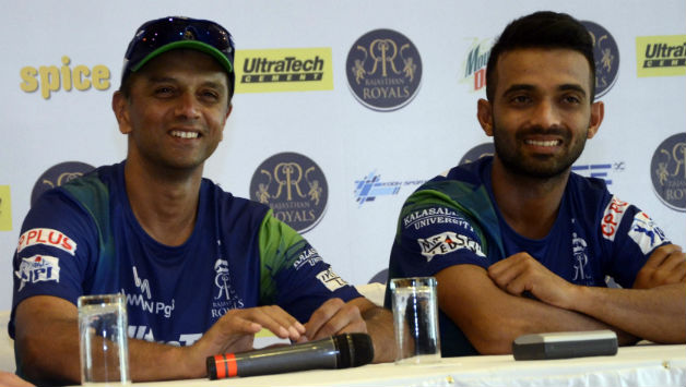 Rahul Dravid (left) is the Rajasthan Royals (RR) mentor © IANS