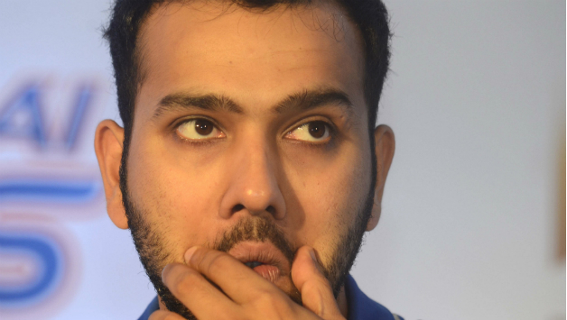 Rohit Sharma (above) himself dropped Chris Gayle off a skier but it did not prove costly © IANS