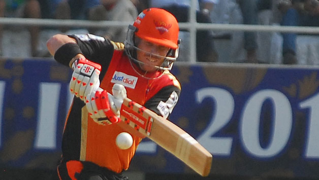 SRH skipper David Warner is currently the second-highest run-scorer in IPL 2015 © IANS