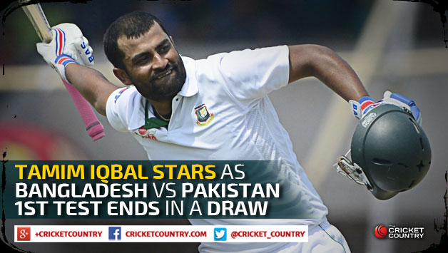 Tamim Iqbal was adjudged the man of the match for his mammoth innings of 206 © AFP