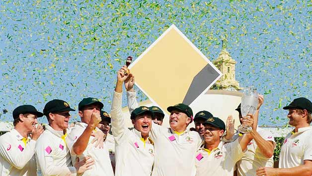 Australia whitewashed the Ashes 2013-14 5-0, and enter this year's editon as favourites © Getty Images