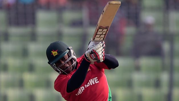 Vusi Sibanda (above) was dismissed for a healthy 49 by skipper, Shahid Afridi after being caught by Anwar Ali at deep mid-wicket © AFP (File Photo)