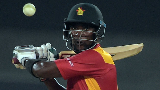 The suspension means Elton Chigumbura will miss the rest of the three game series © AFP