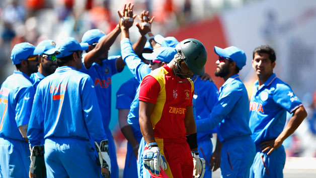India beat Zimbabwe in the ICC Cricket World Cup 2015 encounter © Getty Images