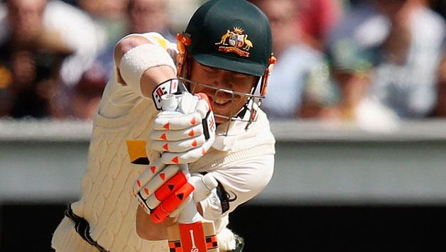 David Warner (above) was dismissed for mere eight by fast-bowler, Jerome Taylor, after being caught by Jermaine Blackwood at point © Getty Images (File Photo)