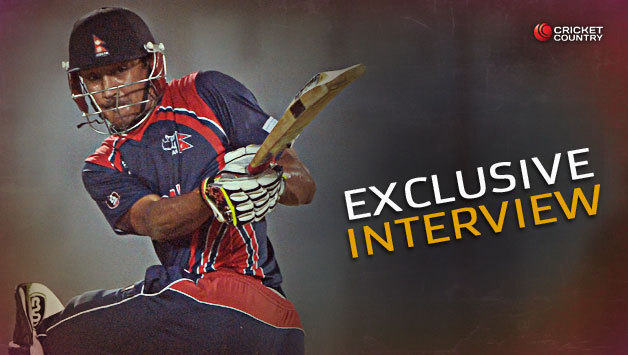 Paras Khadka wanted be an architectural engineer, but ended up being Nepal’s cricket captain © AFP
