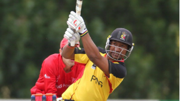 Assad Vala was instrumental in PNG's victory with an unbeaten 124 in the fourth innings © Getty Images (File Photo)