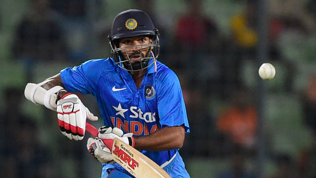 Shikhar Dhawan scores two half-centuries in the three ODIs © AFP