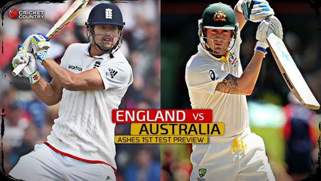 The Ashes 2015 will could be the last campaigns for Alastair Cook (left) and Michael Clarke as captains © Getty Images