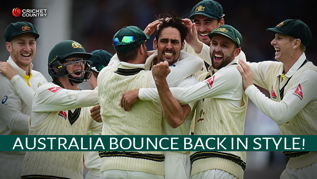 The Australian team showed that they are very much in this contest © Getty Images