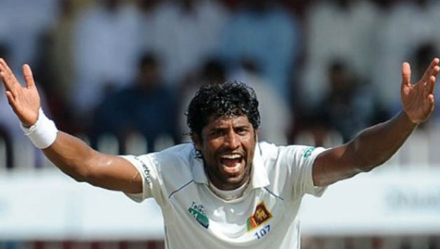 Chanaka Welegedara's club, Tamil Union, hosted a farewell event on Monday, before he left the country this week © AFP