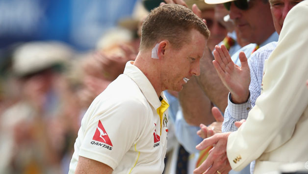 Chris Rogers had suffered concussion -- something which forced him out of Australia's preceding 2-0 Test series win in the West Indies © Getty Images