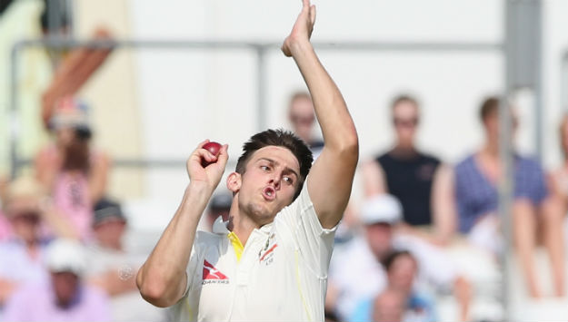 Hamstring trouble at the Gabba interrupted five-times capped 23-year-old all-rounder Mitchell Marsh's progress © Getty Images