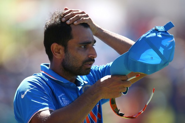 Mohammed Shami was in impressive form during the World Cup © Getty Images