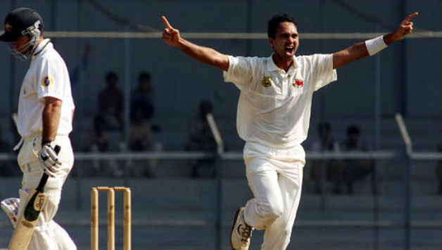 Paras Mhambrey has played two Tests and three ODIs for India © Getty Images