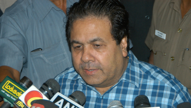 Rajeev Shukla refused to comment when asked about CSK and RR being banned for life © IANS