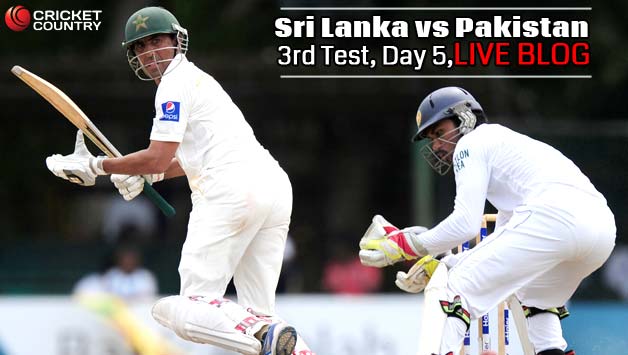 Pakistan closing in on a win against Sri Lanka on Day Dive at Pallekele © AFP