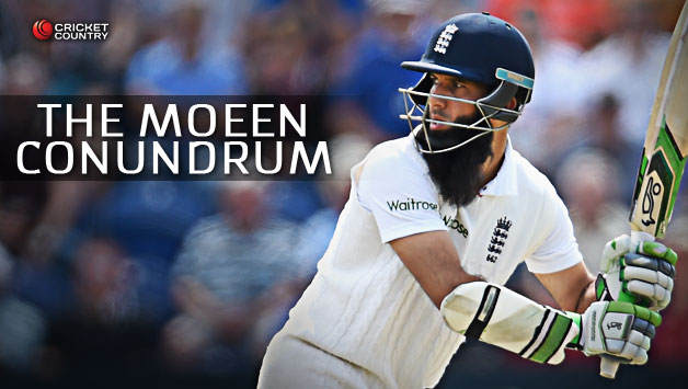 Moeen Ali was England's hero on Day Two © Getty Images