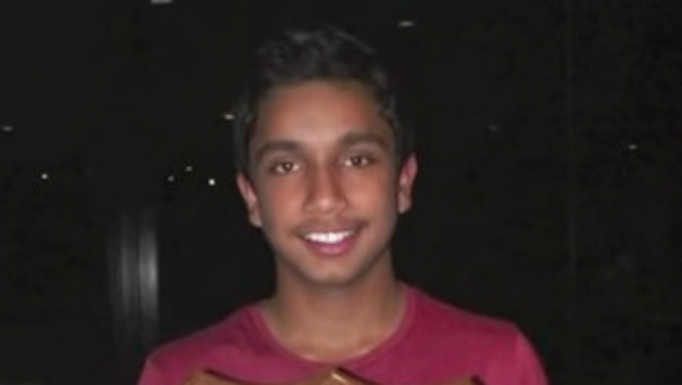 Arjun Nair at an award function. Photo Courtesy: Arjun Nair’s YouTube channel screen-grab.