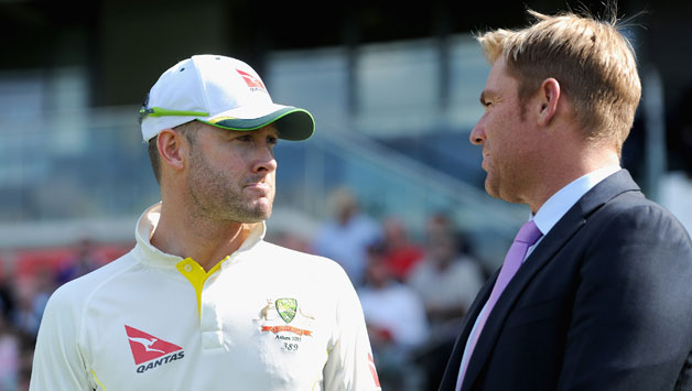 Michael Clarke (left) and Shane Warne (right) are great friends © Getty Images