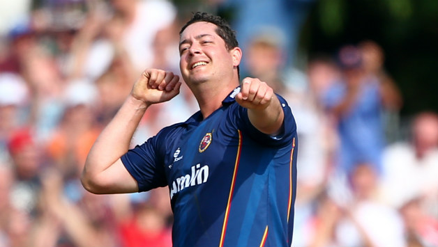 Indeed, he looks happy in those Essex colours © Getty Images