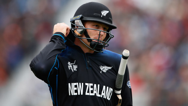 Martin Guptill (above) was dismissed for a healthy 33 by spinner, Sean Williams © Getty Images (File Photo)