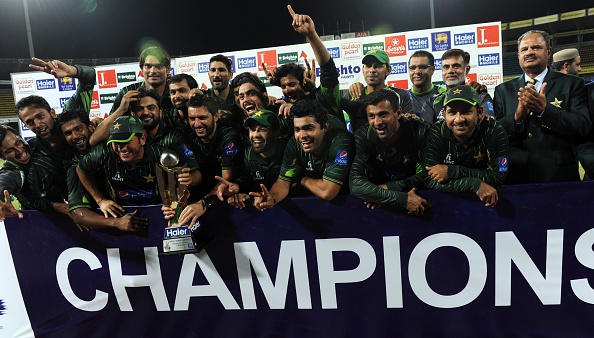 With this win, Pakistan managed to claim all three series (Test, ODI and T20I) on this memorable tour © AFP
