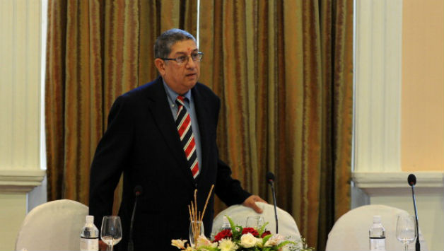 BCCI officials had already told they were not keen on having Srinivasan in the meeting © Getty Images
