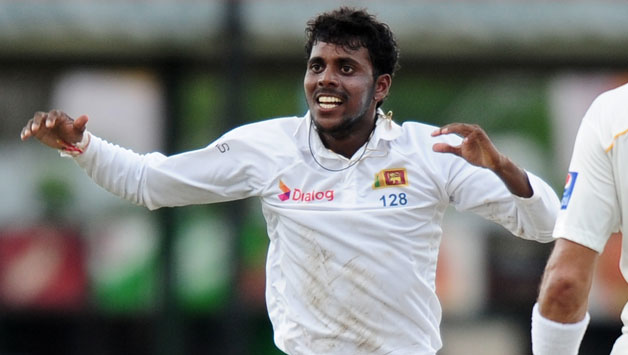 Tharindu Kaushal took 5 for 134 © AFP
