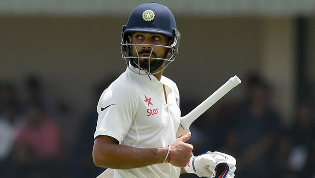 Virat Kohli is on the verge of registering his first win as India's Test captain © AFP