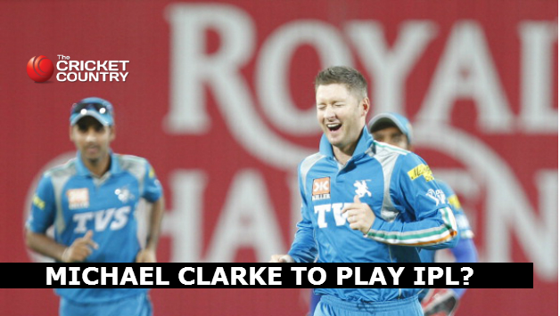 Michael Clarke (foreground) has previously played for the now-dysfunctional Pune Warriors India © Getty Images