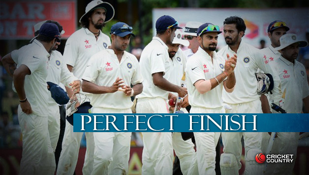India registered their first win after 10 Tests © AFP