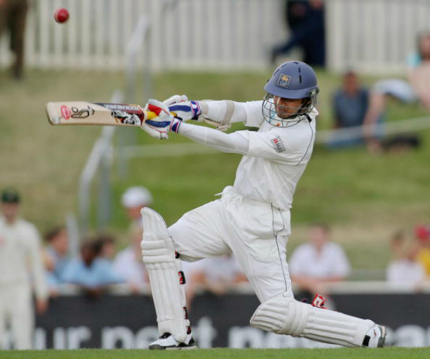 Kumar Sangakkara was unstoppable at Hobart © Getty Images