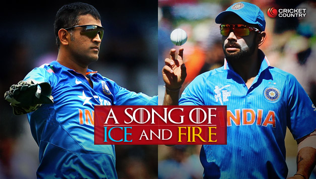 MS Dhoni (left) or Virat Kohli, who will lead India? © Getty Images