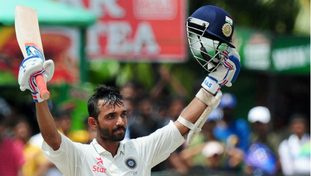 Ajinkya Rahane scored a brilliant ton batting at No against Sri Lanka recently © AFP