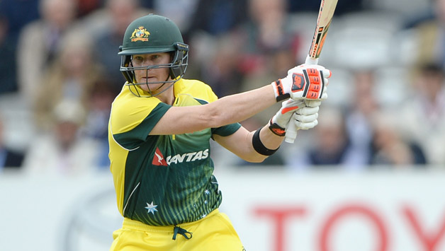 Steven Smith top-scored for Australia with a crucial 70 © Getty Images