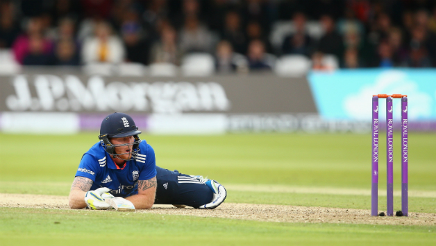 Ben Stokes after the incident © Getty Images