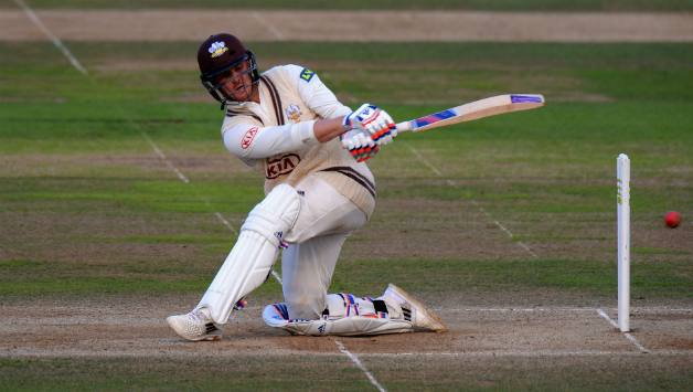 Jason Roy plays a shot during his innings of 77 off 35 balls © Getty Images