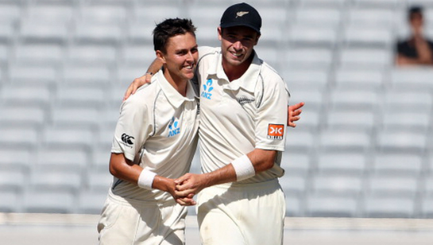 Trent Boult (Left) and Tim Southee are considered among the best new ball pairs in the world © Getty Images