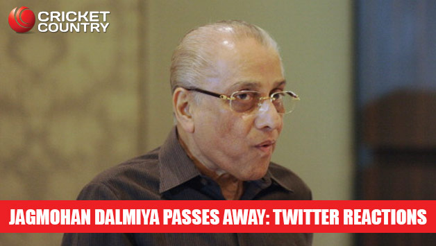 Jagmohan Dalmiya passed away due to cardiac arrest © Getty Images