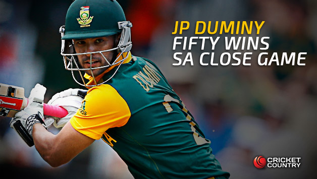 JP Duminy smashed a 34-ball unbeaten 68 © Getty Images