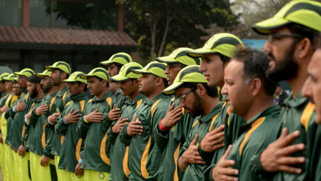 Pakistan Blind Cricket Team © AFP