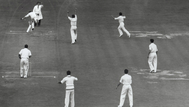 The final moment: Hanif Mohammad runs Jim McConnon out to create history 
