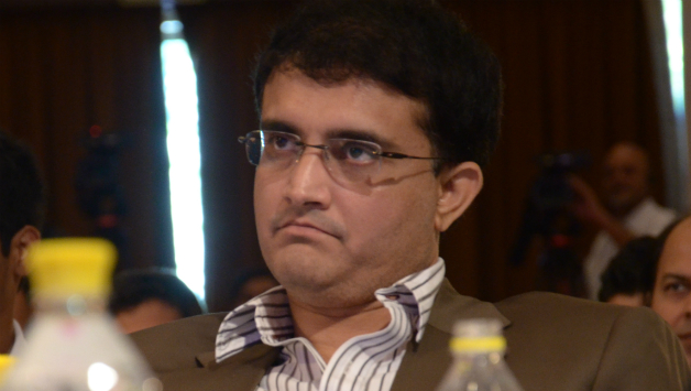 CAB President-elect Sourav Ganguly was seen speaking to Eden Gardens curator Prabir Mukherjee. Photo Courtesy: CricketCountry.