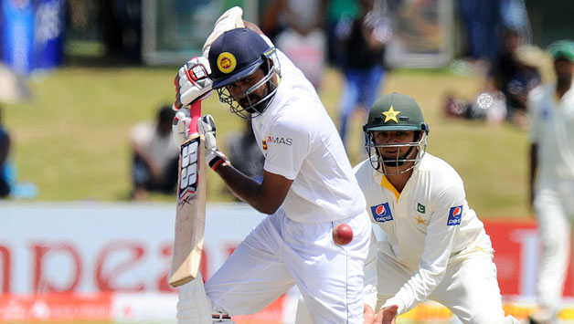 Kumar Sangakkara's number three position will go to the vice captain Lahiru Thirimanne (above) © AFP