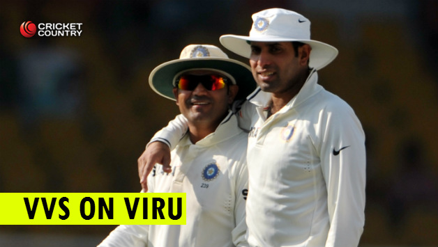 Virender Sehwag (left) and VVS Laxman © Getty Images