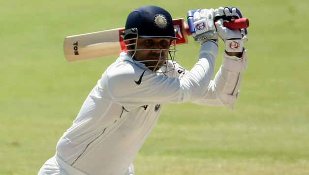 It will be interesting to see how Virender Sehwag plays against the likes of Vinay Kumar and Abhimanyu Mithun © Getty Images